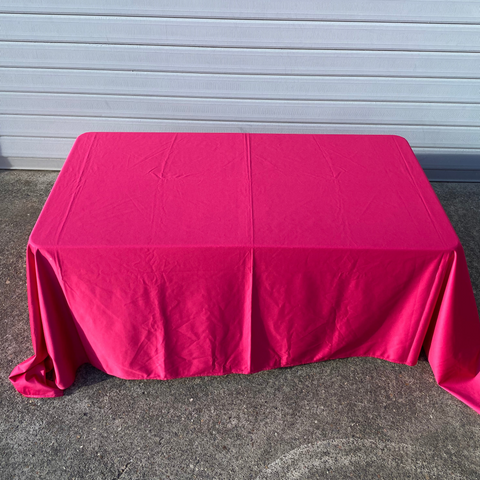 Hot Pink 4ft Table & Tablecloth