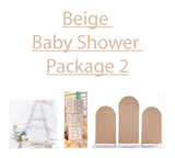 Beige Baby Shower Package 2