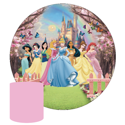 Round Princess Images Round Backdrops – Pop Drops AU