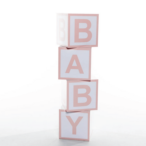 Pink Baby Blocks