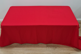 Red 4ft Table & Tablecloth